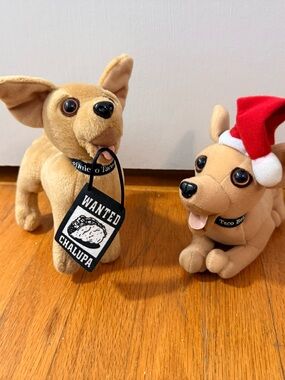Plush Chihuahua Toy in Tan - Collectible Dog Plush